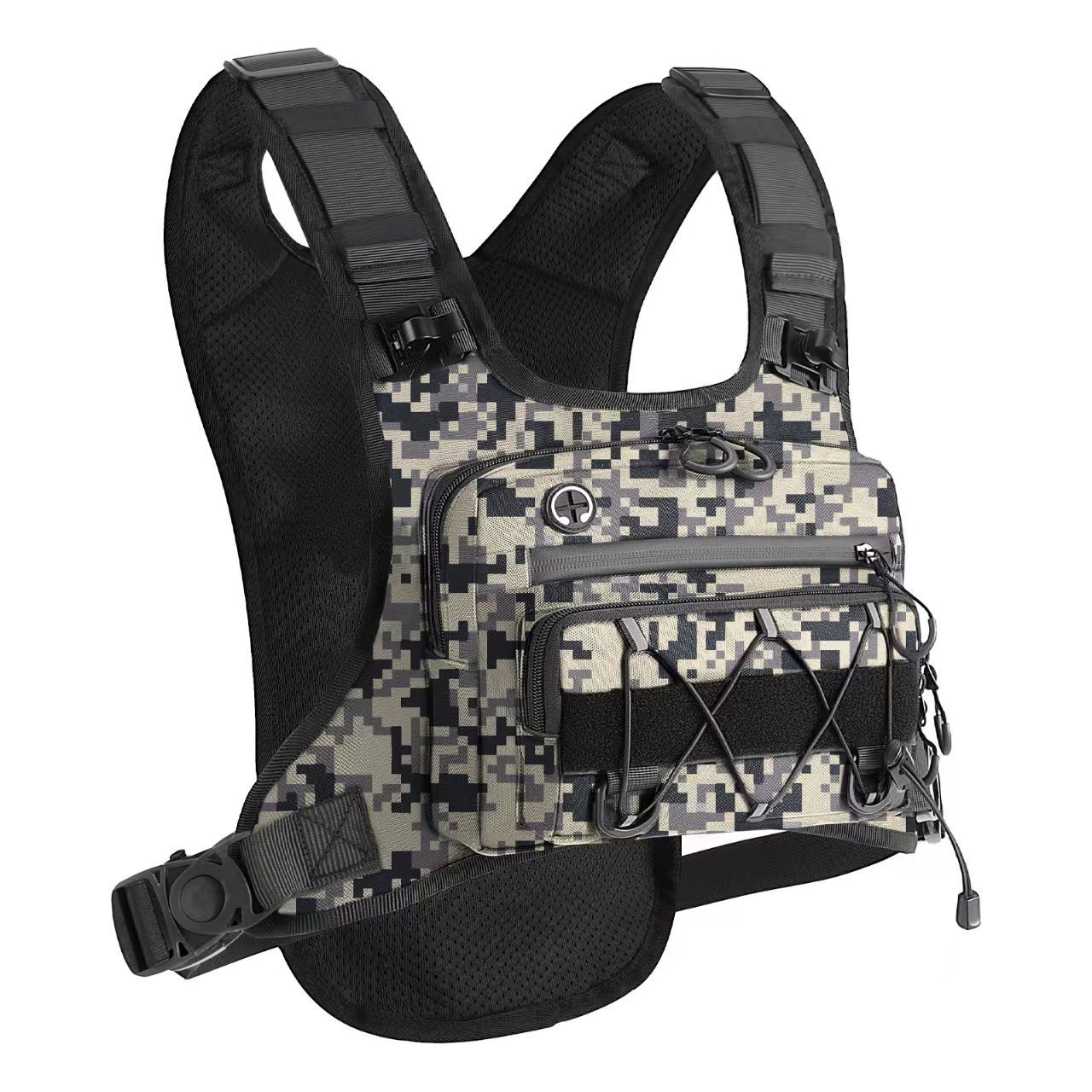 Tactical Chest Pack Multi-functional Suitable For Trail Running 3 Tactical Chest Pack Multi-functional Suitable For Trail Running - Image 3