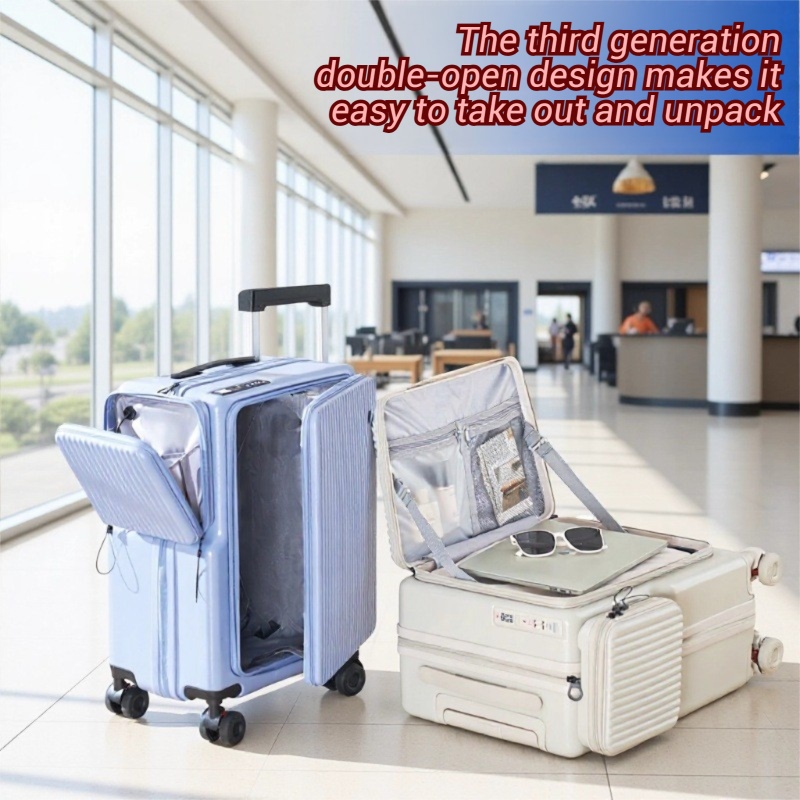 20x24 Inch Luggage Compartment, Side Opening, Universal Silent Wheels, Password Box Travel Luggage 10 20x24 Inch Luggage Compartment, Side Opening, Universal Silent Wheels, Password Box Travel Luggage - Image 10
