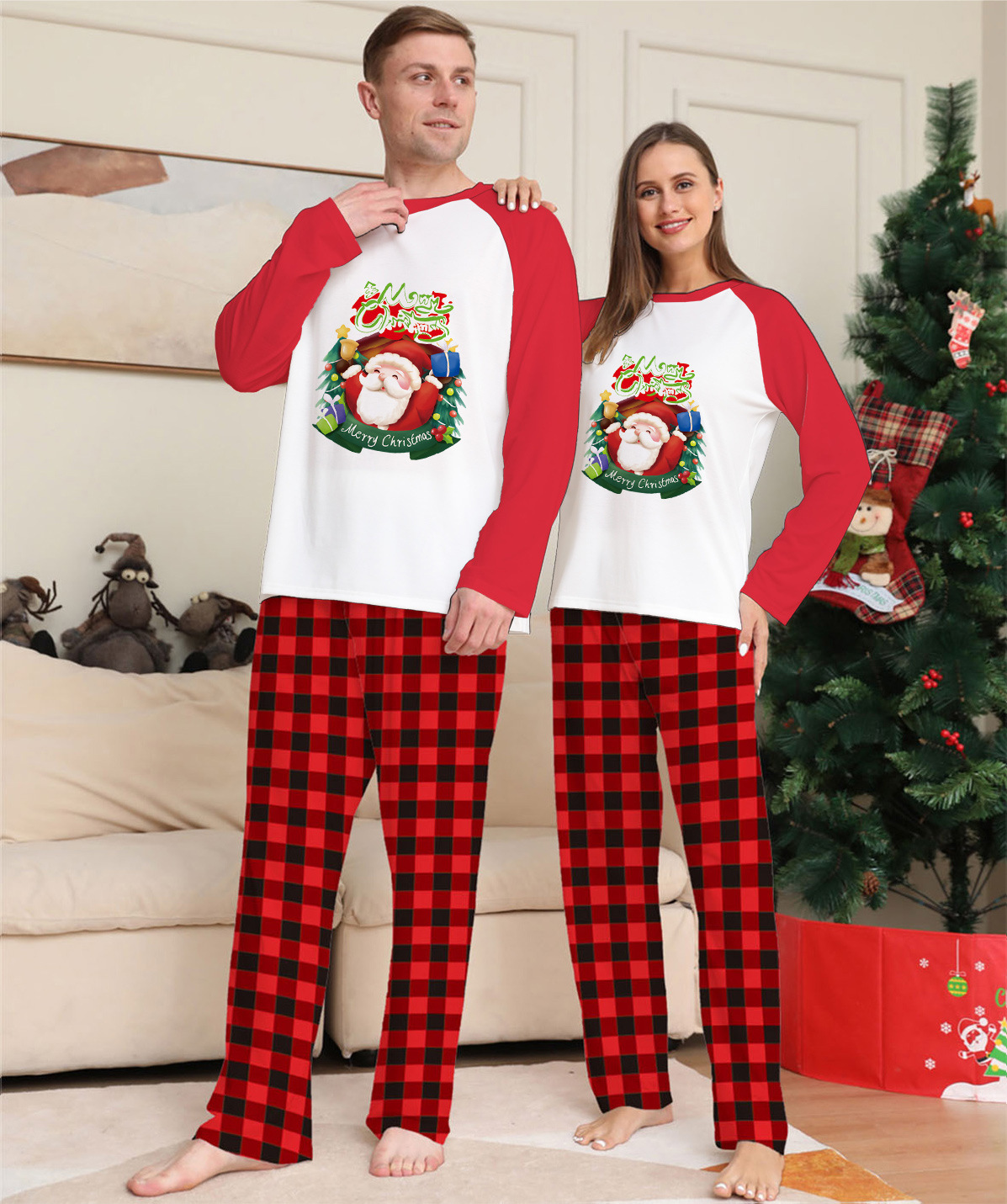Christmas Parent-Child PJ Set 3 Christmas Parent-Child PJ Set - Image 3