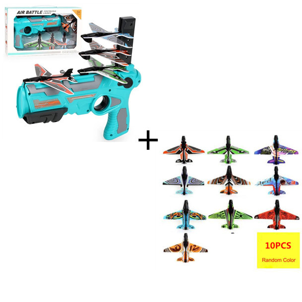 Kids Outdoor Hand Throwing Spin Glider Plane Launcher Toy 4 Kids Outdoor Hand Throwing Spin Glider Plane Launcher Toy - Image 4