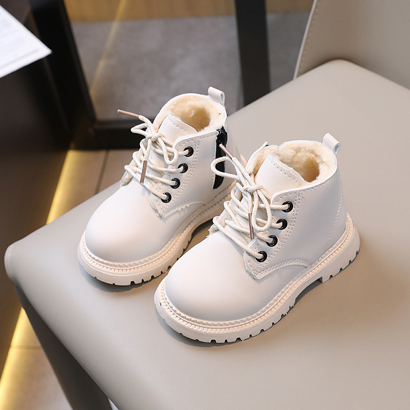 Cotton Boys' Boots Side Zipper 2 Cotton Boys' Boots Side Zipper - Image 2