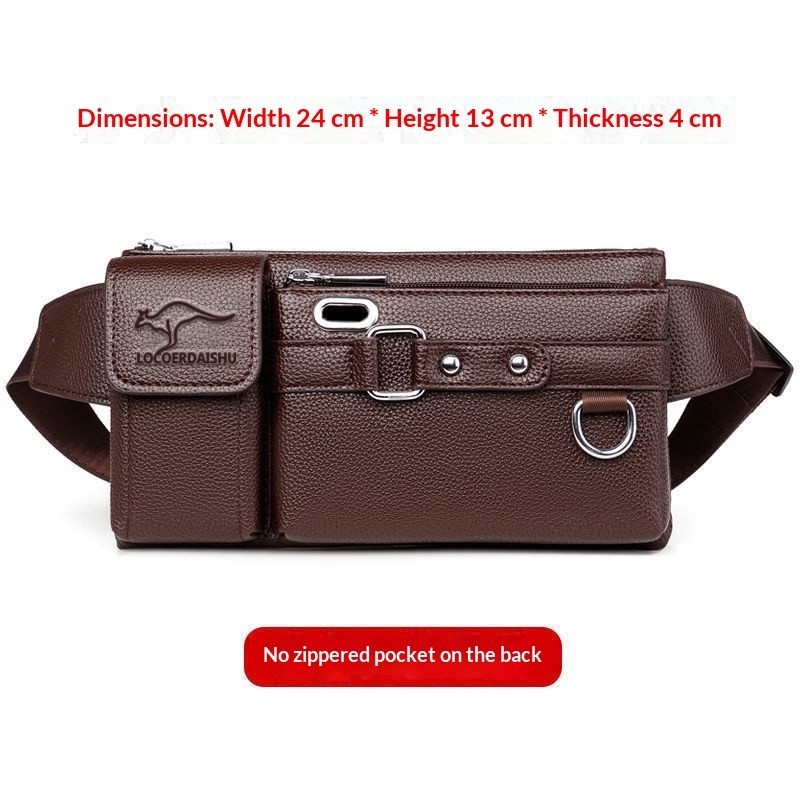 Men's Waist Bag Large-Capacity Multifunction Crossbody Bag 3 Men's Waist Bag Large-Capacity Multifunction Crossbody Bag - Image 3