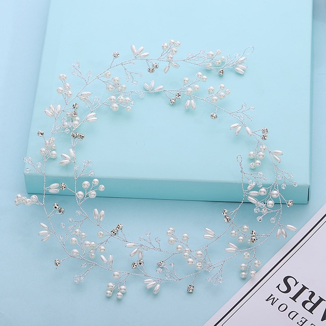 Wedding Hair Accessories Crystal Pearl Hair Accessories 3 Wedding Hair Accessories Crystal Pearl Hair Accessories - Image 3