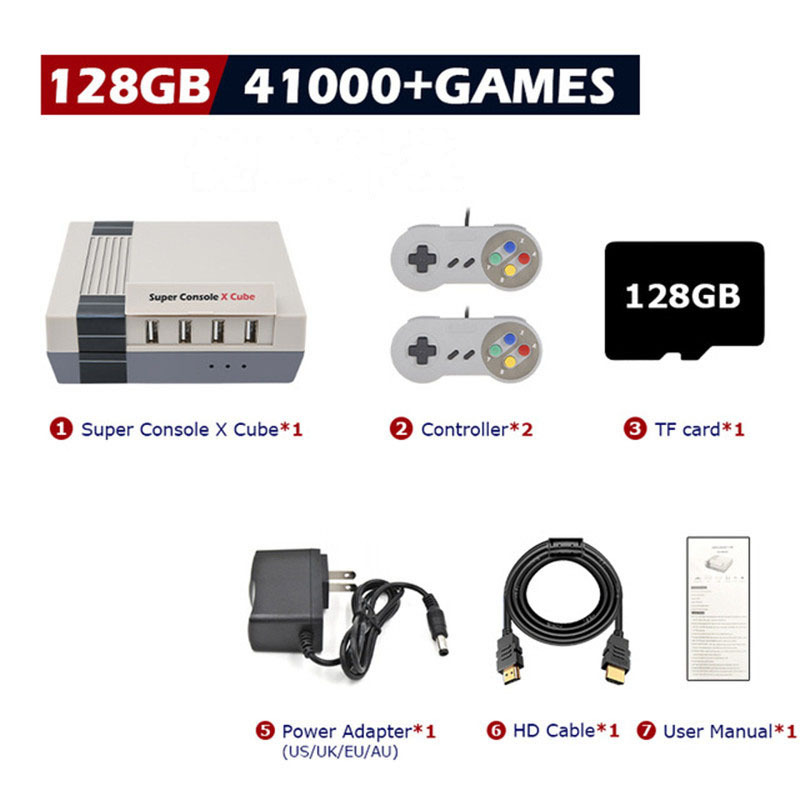 Retro Super Gaming Console Classic Red and White Machine 7 Retro Super Gaming Console Classic Red and White Machine - Image 7