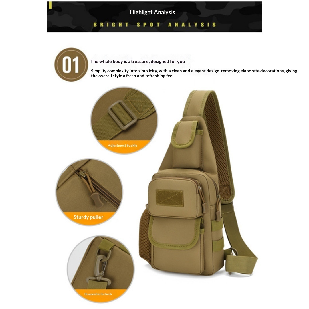 Camouflage Chest Portable Multi-functional Backpack 6 Camouflage Chest Portable Multi-functional Backpack - Image 6