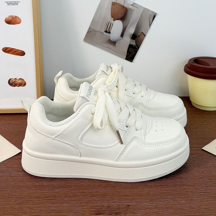 Women's White Sneakers, Versatile Platform Casual Sports Shoes 4 Women's White Sneakers, Versatile Platform Casual Sports Shoes - Image 4