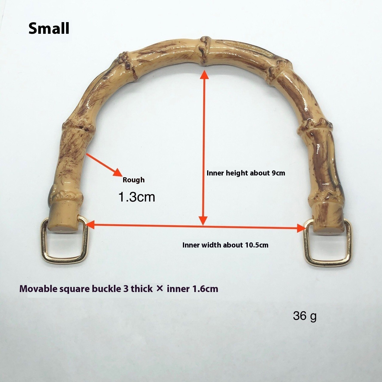 Bamboo Handle Luggage Accessories Plastic Snap Hoy 5 Bamboo Handle Luggage Accessories Plastic Snap Hoy - Image 5