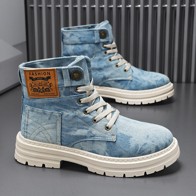 Men's High-top Boots 8 Men's High-top Boots - Image 8