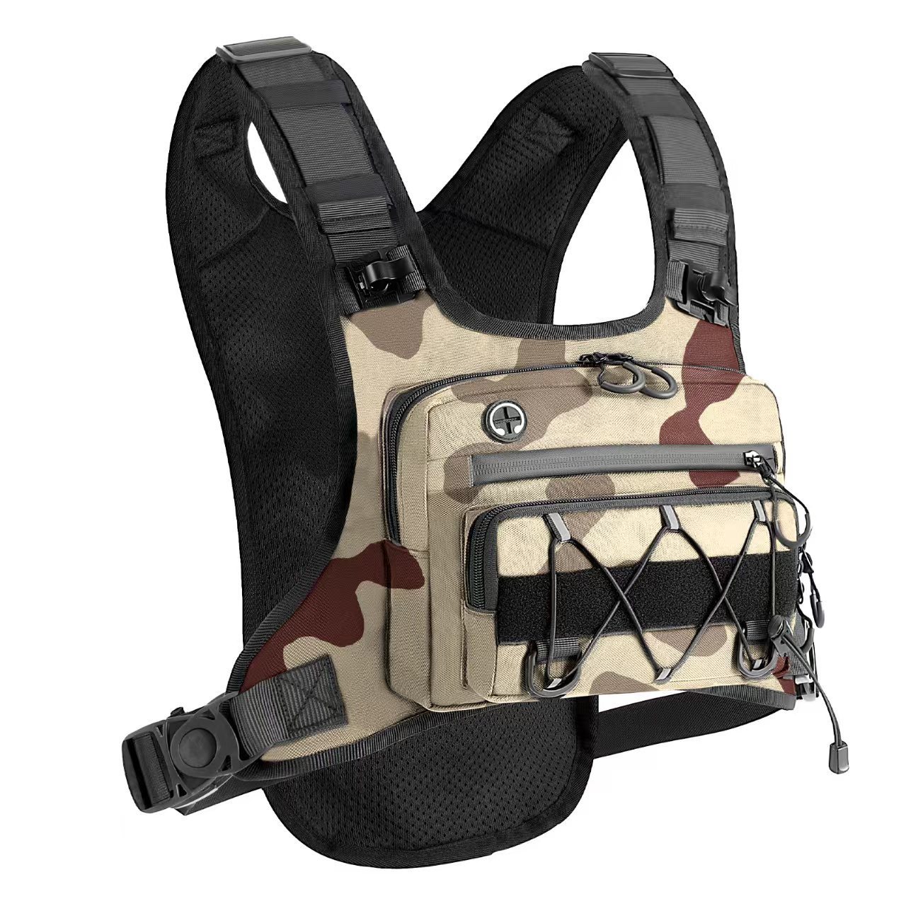 Tactical Chest Pack Multi-functional Suitable For Trail Running 7 Tactical Chest Pack Multi-functional Suitable For Trail Running - Image 7