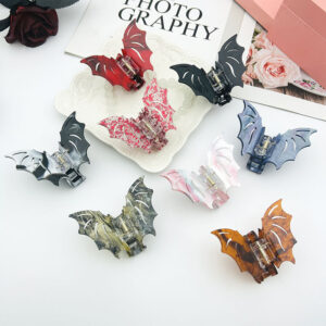 Bat Barrettes Halloween