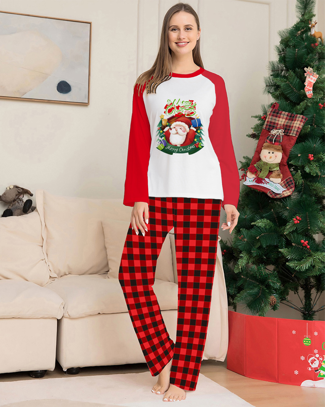 Christmas Parent-Child PJ Set 6 Christmas Parent-Child PJ Set - Image 6