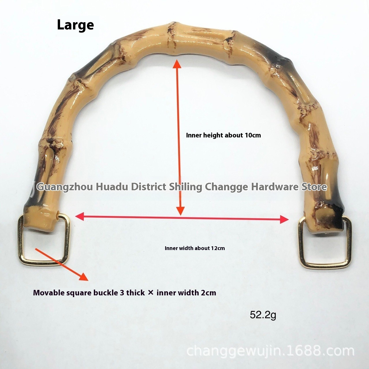 Bamboo Handle Luggage Accessories Plastic Snap Hoy 6 Bamboo Handle Luggage Accessories Plastic Snap Hoy - Image 6