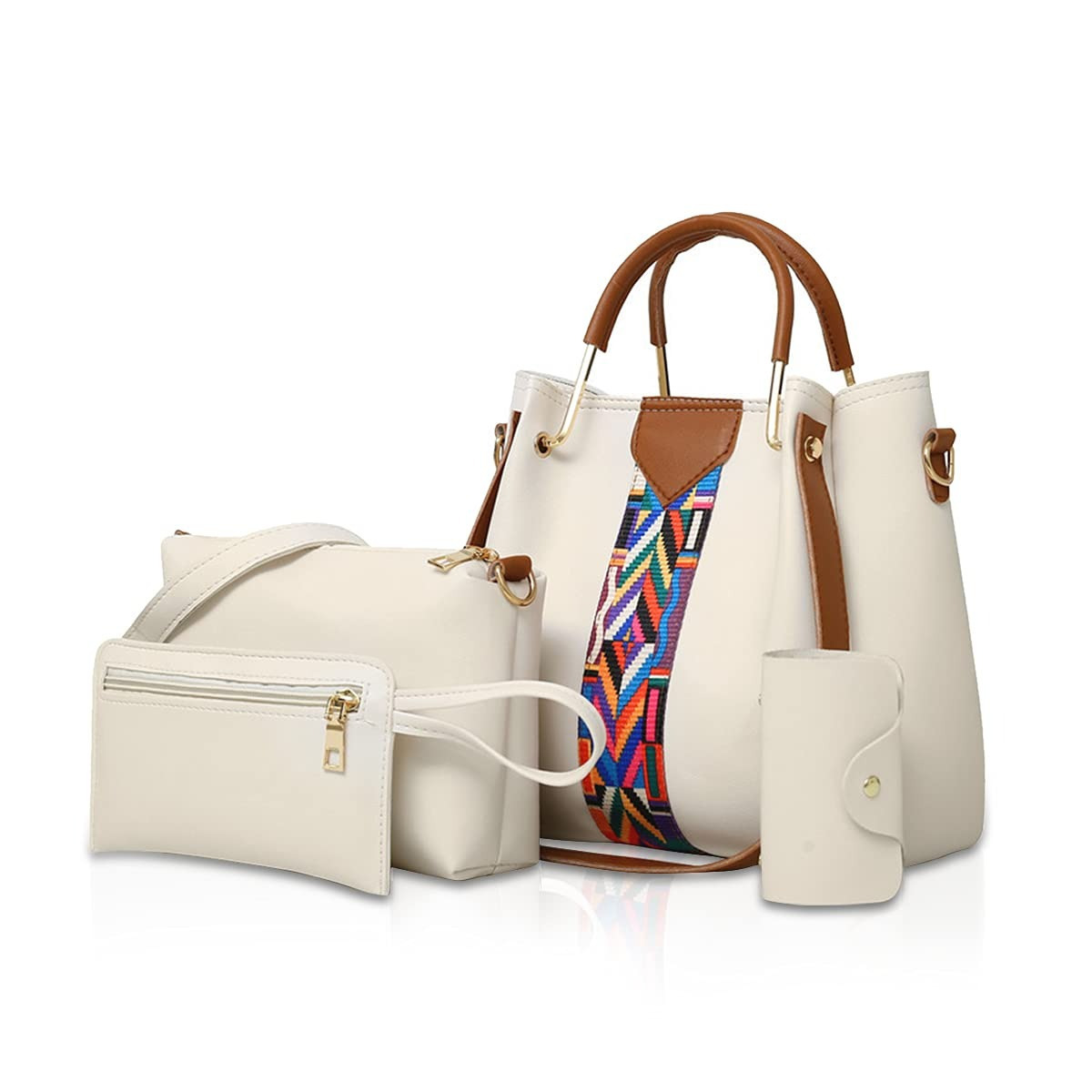 Women Handbags Shoulder Bags 4 Pcs Handbags 9 Women Handbags Shoulder Bags 4 Pcs Handbags - Image 9