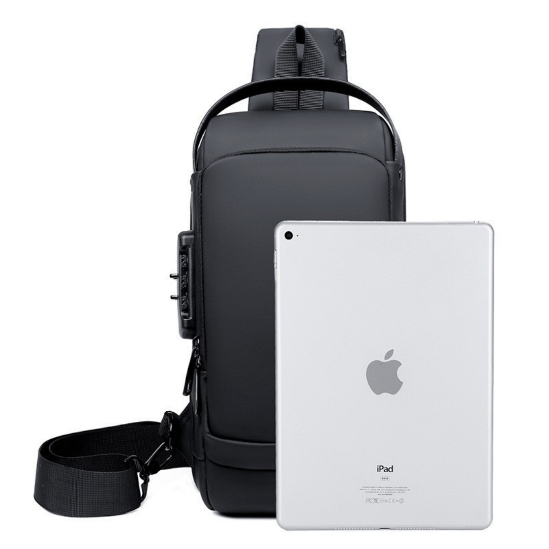 Men's Password-protected Security Backpack, shoulder Bag 2 Men's Password-protected Security Backpack, shoulder Bag - Image 2