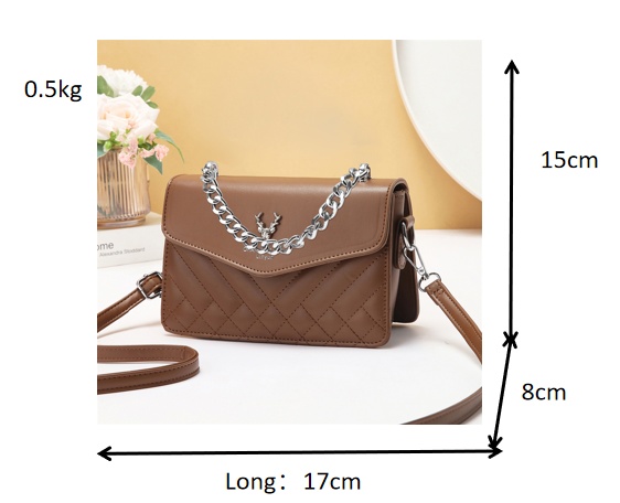 Quilted Mini Bag - Retro Style Casual Handbag 3 Quilted Mini Bag - Retro Style Casual Handbag - Image 3
