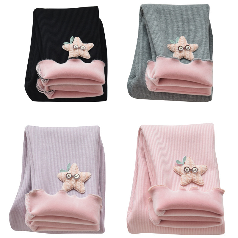 Girls' Leggings Winter Clothes 3 Girls' Leggings Winter Clothes - Image 3