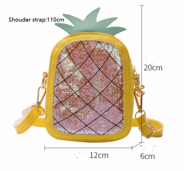 Pineapple Strawberry Cross Body Jelly Bag 6 Pineapple Strawberry Cross Body Jelly Bag - Image 6