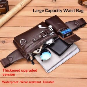 Men's Waist Bag Large-Capacity Multifunction Crossbody Bag