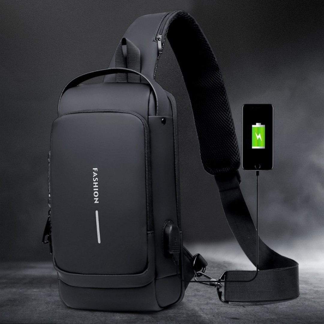 Men's Password-protected Security Backpack, shoulder Bag 4 Men's Password-protected Security Backpack, shoulder Bag - Image 4