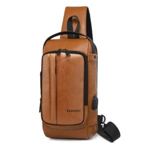 Small Shoulder Bag For Men - Leather Bag, Suitable For Casual Travel And Single-shoulder Carrying.