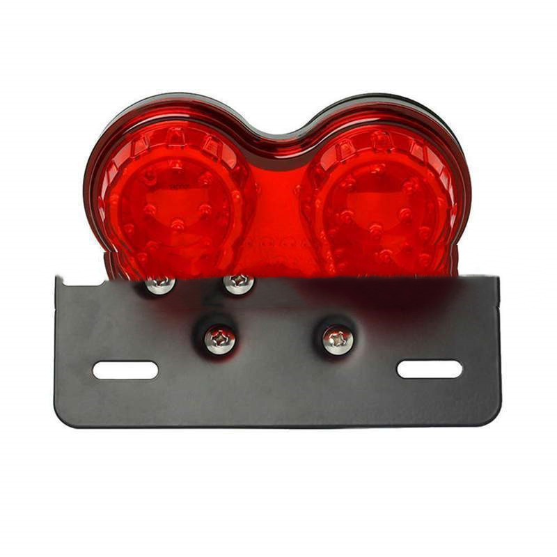 Motorcycle Modified LED Tail Light, Brake Light, Turn Signal, Rear Tail Light, Double Head 4 Motorcycle Modified LED Tail Light, Brake Light, Turn Signal, Rear Tail Light, Double Head - Image 4