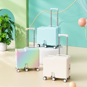 New Children's Luggage, Suitable For Sitting And Riding With Travel Codes