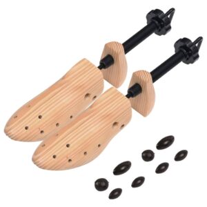 Solid Pine Wood Shoes Shape Holder