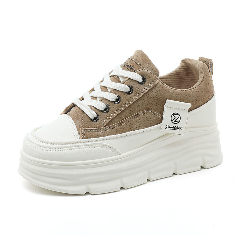 Women's Hidden-Heel Thick-Soled Durable Breathable Sneakers 2 Women's Hidden-Heel Thick-Soled Durable Breathable Sneakers - Image 2