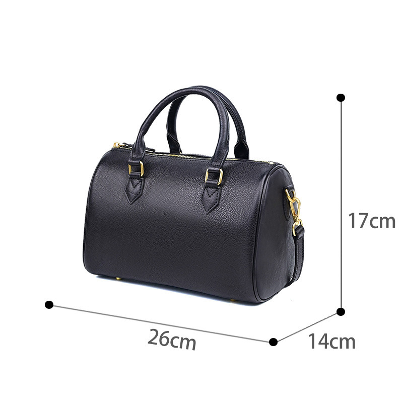 Leather Classic Retro Large Capacity Crossbody Bag 8 Leather Classic Retro Large Capacity Crossbody Bag - Image 8