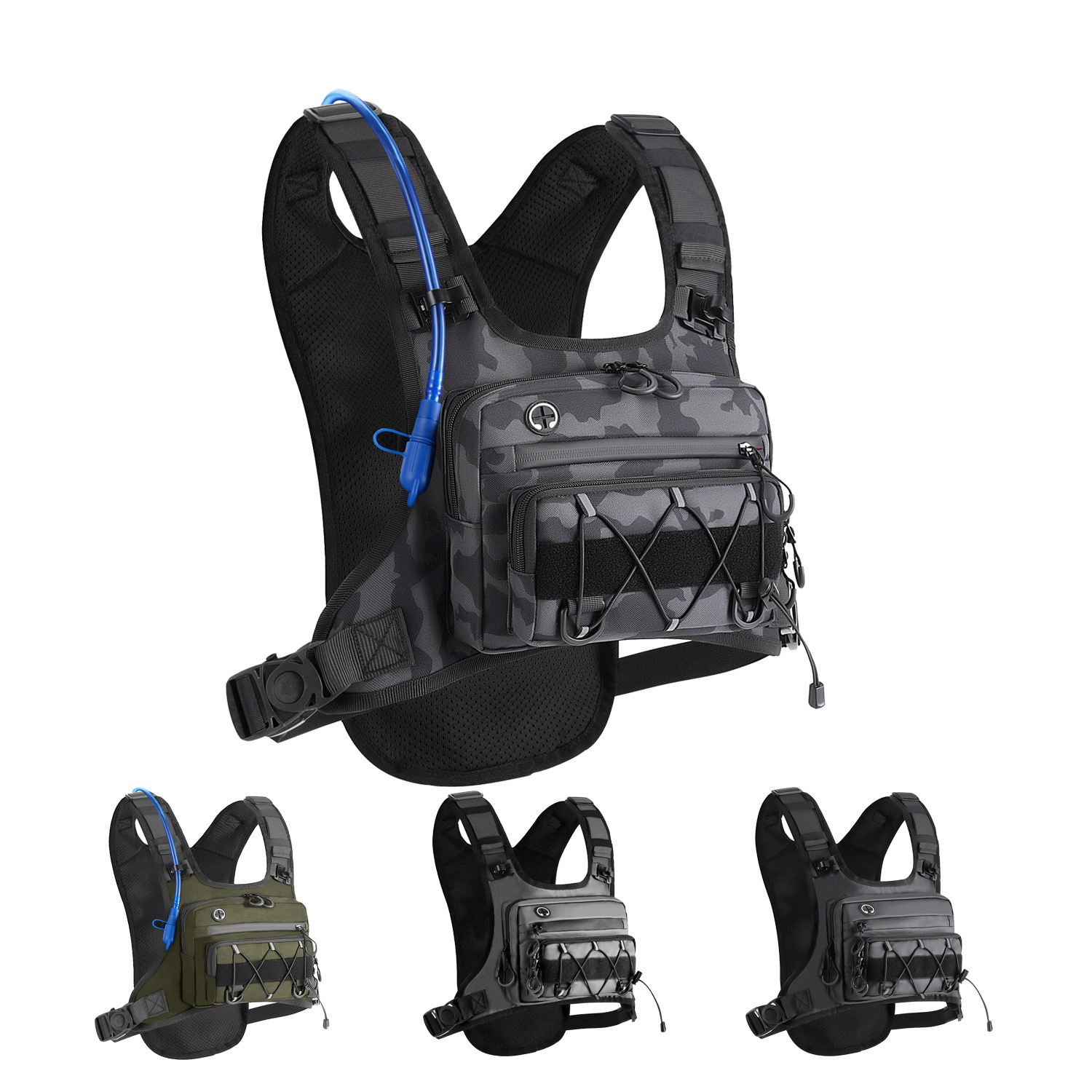 Tactical Chest Pack Multi-functional Suitable For Trail Running 5 Tactical Chest Pack Multi-functional Suitable For Trail Running - Image 5