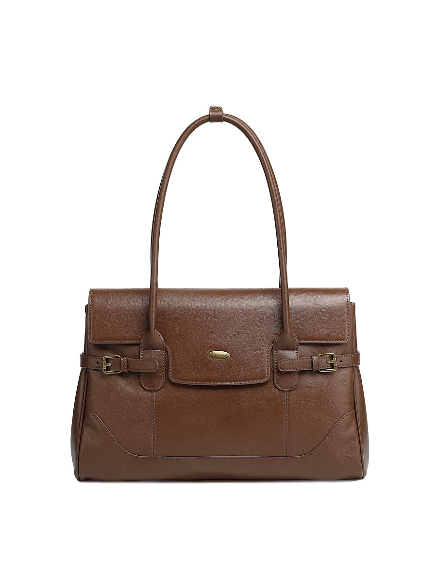 Retro Versatile Genuine Leather Women's Bag 3 Retro Versatile Genuine Leather Women's Bag - Image 3