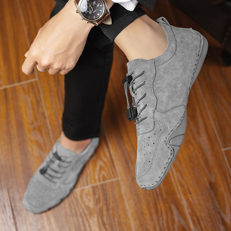 Summer Handmade Slip-on Men's Shoes 2 Summer Handmade Slip-on Men's Shoes - Image 2