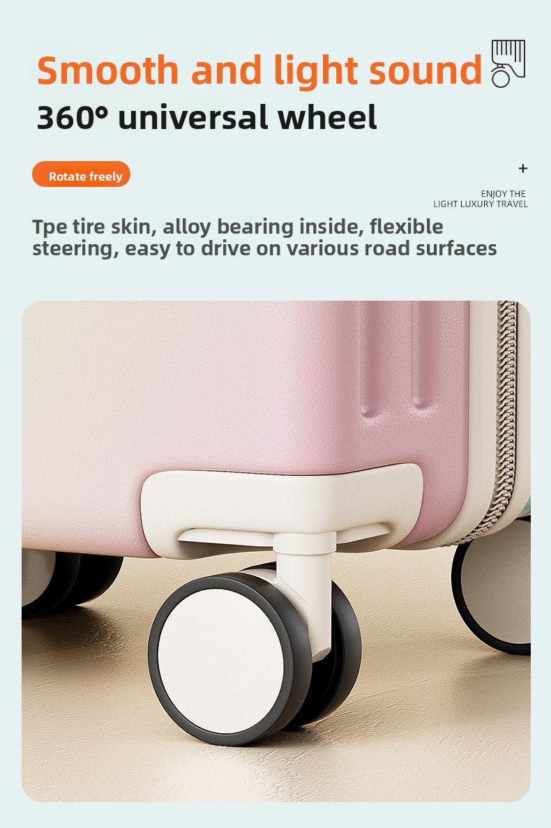 New Children's Luggage, Suitable For Sitting And Riding With Travel Codes 10 New Children's Luggage, Suitable For Sitting And Riding With Travel Codes - Image 10