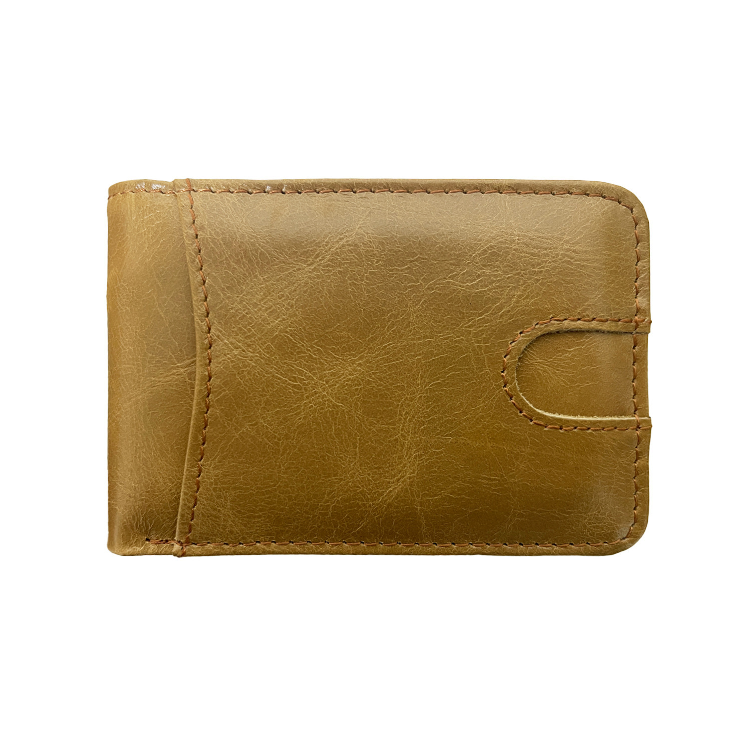 Oil-waxed Leather Card Holder 5 Oil-waxed Leather Card Holder - Image 5