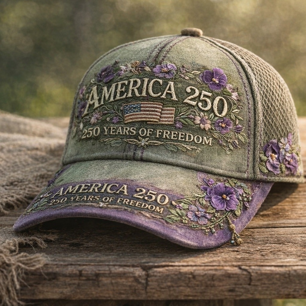 America's 250th Anniversary 3D Printed Cap 10 America's 250th Anniversary 3D Printed Cap - Image 10