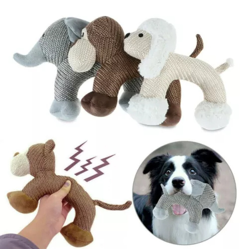 Dog Knitted Toy 1 Dog Knitted Toy