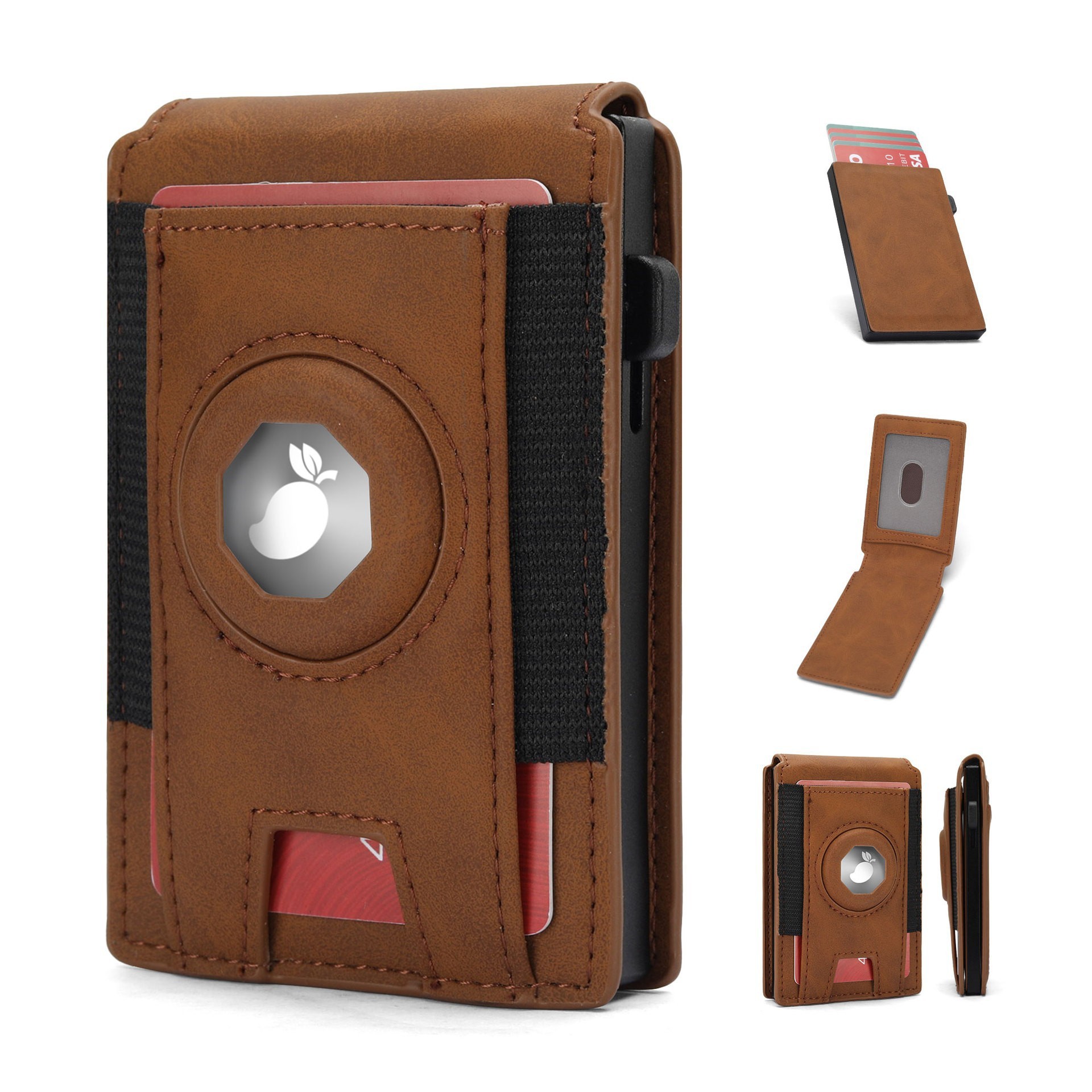 Flip-style Multi-card-slot Genuine Leather Men's Wallet 6 Flip-style Multi-card-slot Genuine Leather Men's Wallet - Image 6
