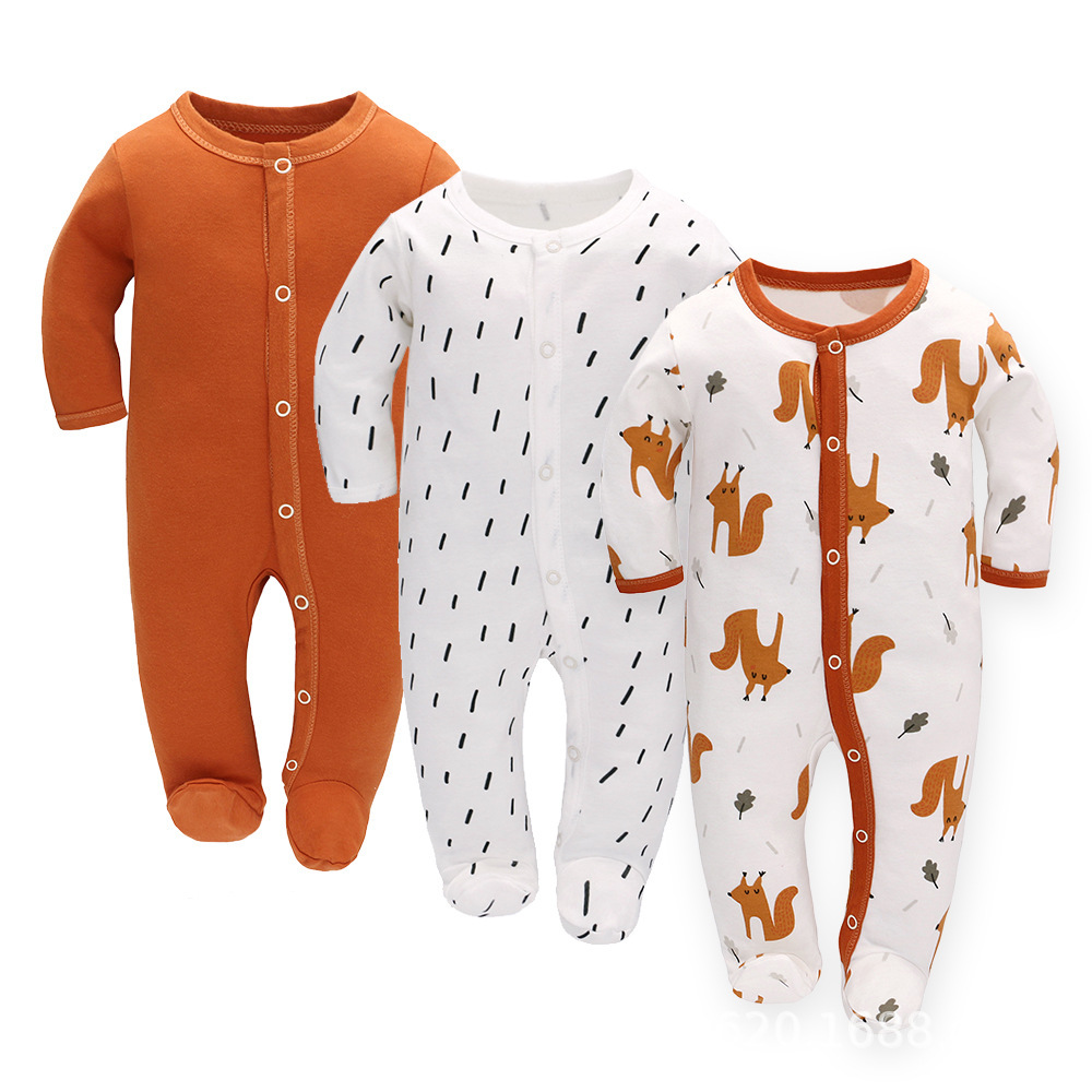 Baby Jumpsuit Long Sleeve Romper 6 Baby Jumpsuit Long Sleeve Romper - Image 6