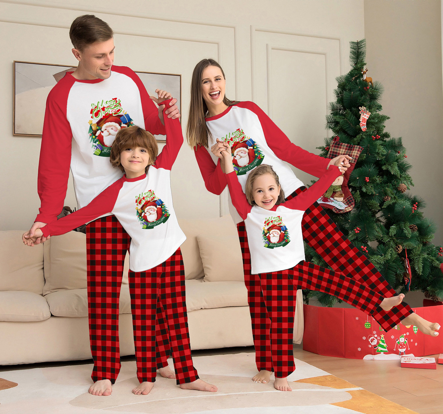 Christmas Parent-Child PJ Set 1 Christmas Parent-Child PJ Set