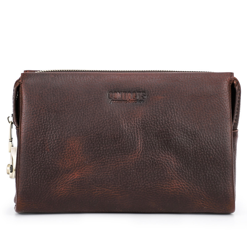 Black Angel First Layer Cattlehide Leather Wallet 3 Black Angel First Layer Cattlehide Leather Wallet - Image 3
