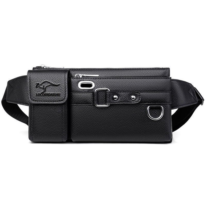Men's Waist Bag Large-Capacity Multifunction Crossbody Bag 4 Men's Waist Bag Large-Capacity Multifunction Crossbody Bag - Image 4