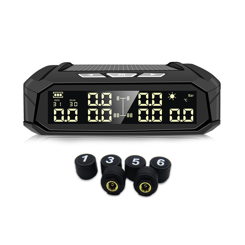 Solar External Tire Pressure Monitor 6 Tire RV Trucks 3 Solar External Tire Pressure Monitor 6 Tire RV Trucks - Image 3