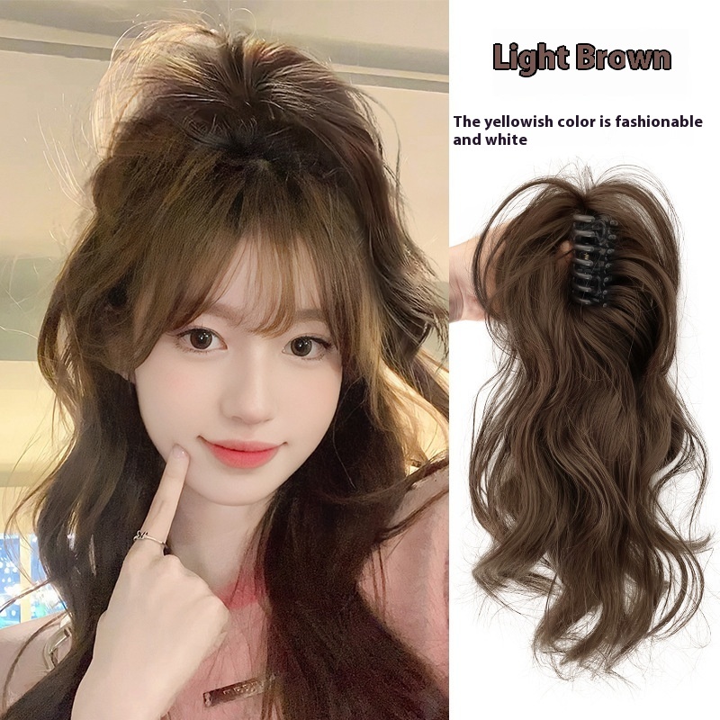 Wig Women's Long Hair Light Without Draping Grip 2 Wig Women's Long Hair Light Without Draping Grip - Image 2