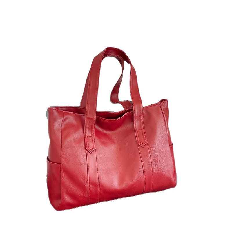 Shoulder Handbag Crossbody Bag With Mirror Large Capacity Storage 6 Shoulder Handbag Crossbody Bag With Mirror Large Capacity Storage - Image 6