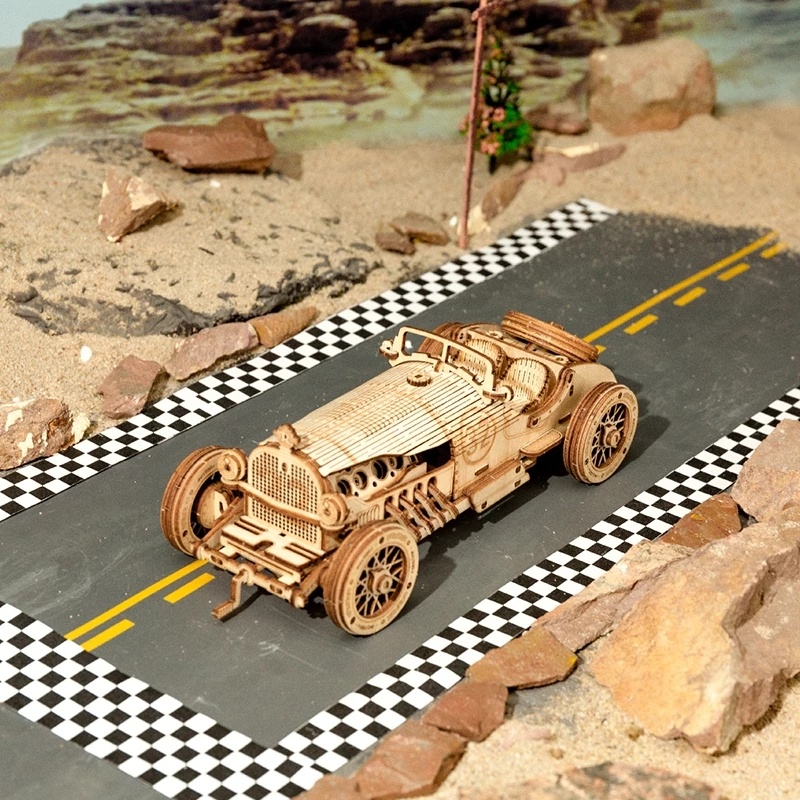 Car 3D Wooden Puzzle Game Children's Toys 3 Car 3D Wooden Puzzle Game Children's Toys - Image 3