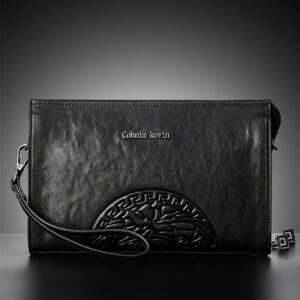 Men's Fashion Personalized Leather Messenger Bag