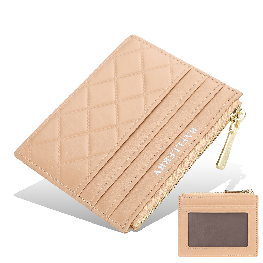 Women's Drivers License Card Holder Slim Zippered ID Case 7 Women's Drivers License Card Holder Slim Zippered ID Case - Image 7
