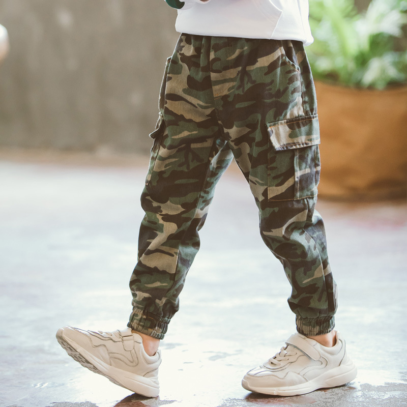 Children's Sports Military Camouflage Casual Trousers 1 Children's Sports Military Camouflage Casual Trousers