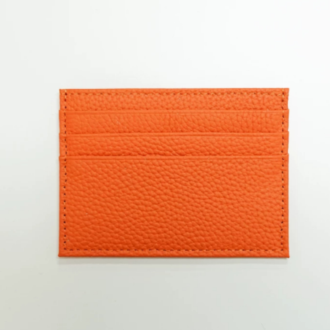 Simple, and Exquisite One-piece Card Holder Made Of Top-grain Cowhide. 8 Simple, and Exquisite One-piece Card Holder Made Of Top-grain Cowhide. - Image 8