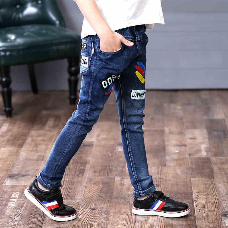 Boys Jeans One-piece Velvet 9 Boys Jeans One-piece Velvet - Image 9